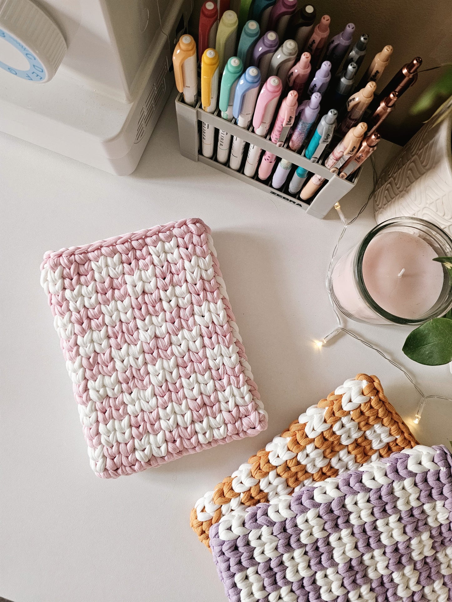 FABRICS CHECKER | MARSHMALLOW PINK